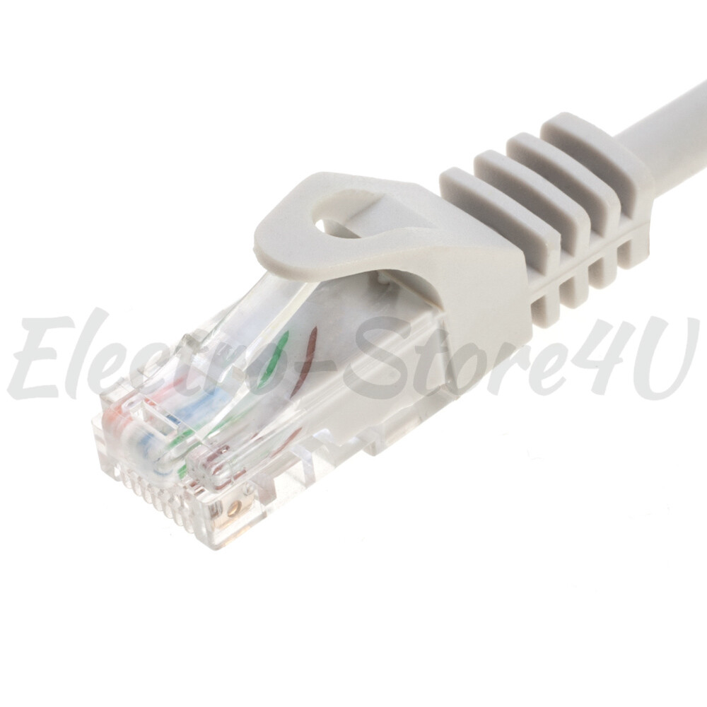CAT5e Ethernet Patch Cable LAN Network Internet Modem Router Computer Cord Lot