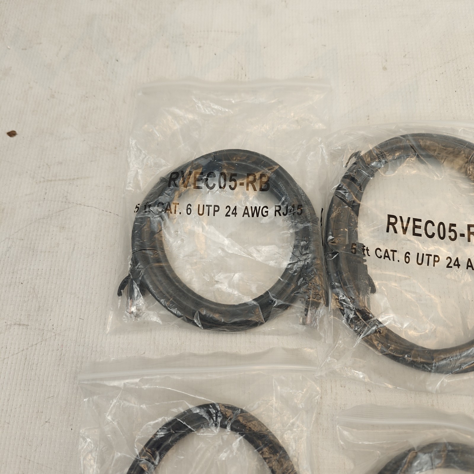 Cat-6 UTP Ethernet Network Cable RJ45 Lan 2x5ft 2x3ft 1x10ft