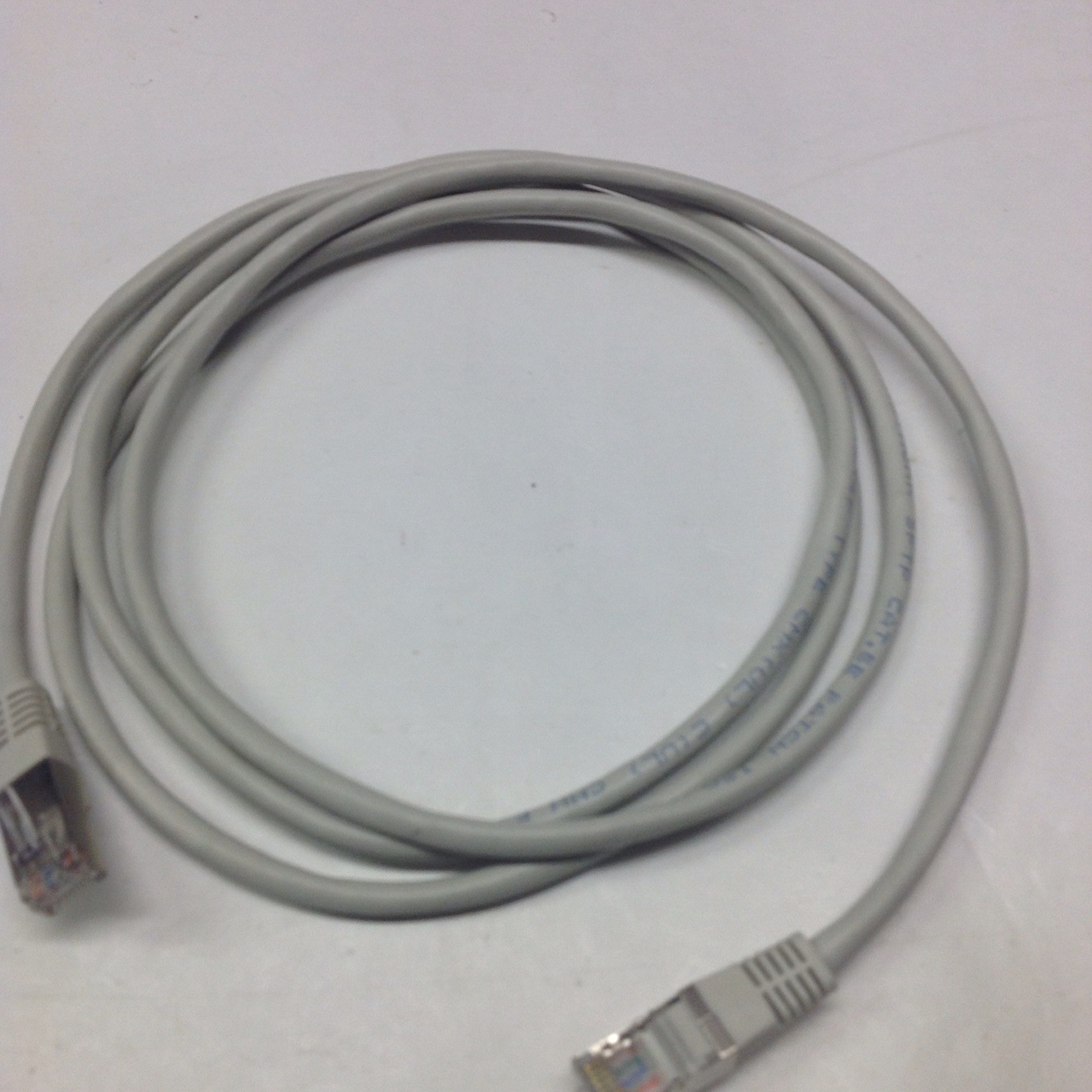 New 5ft Cat5E Sheilded Cable NEW GRAY Network Computer LOT of 30