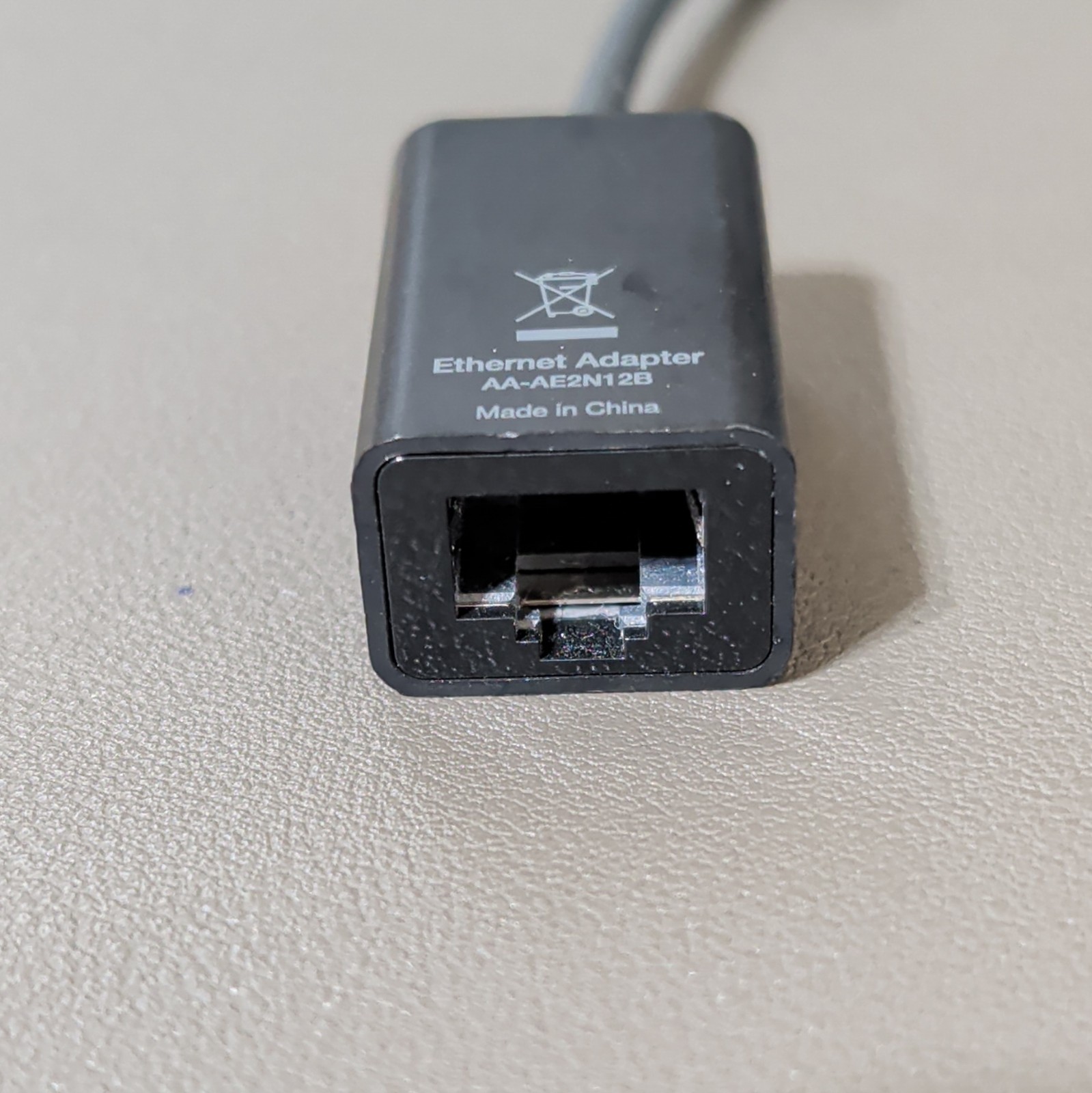 Samsung USB 3.0/USB-A to RJ-45 Ethernet Adapter Black 4 in AA-AE2N12B
