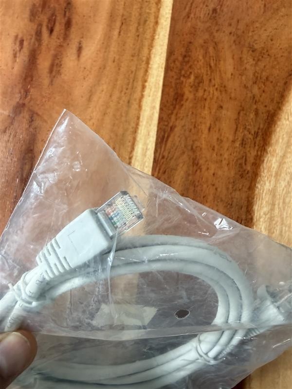 Cat5e Ethernet Network Cable RJ45 Male to Male White Patch Cord New Sealed