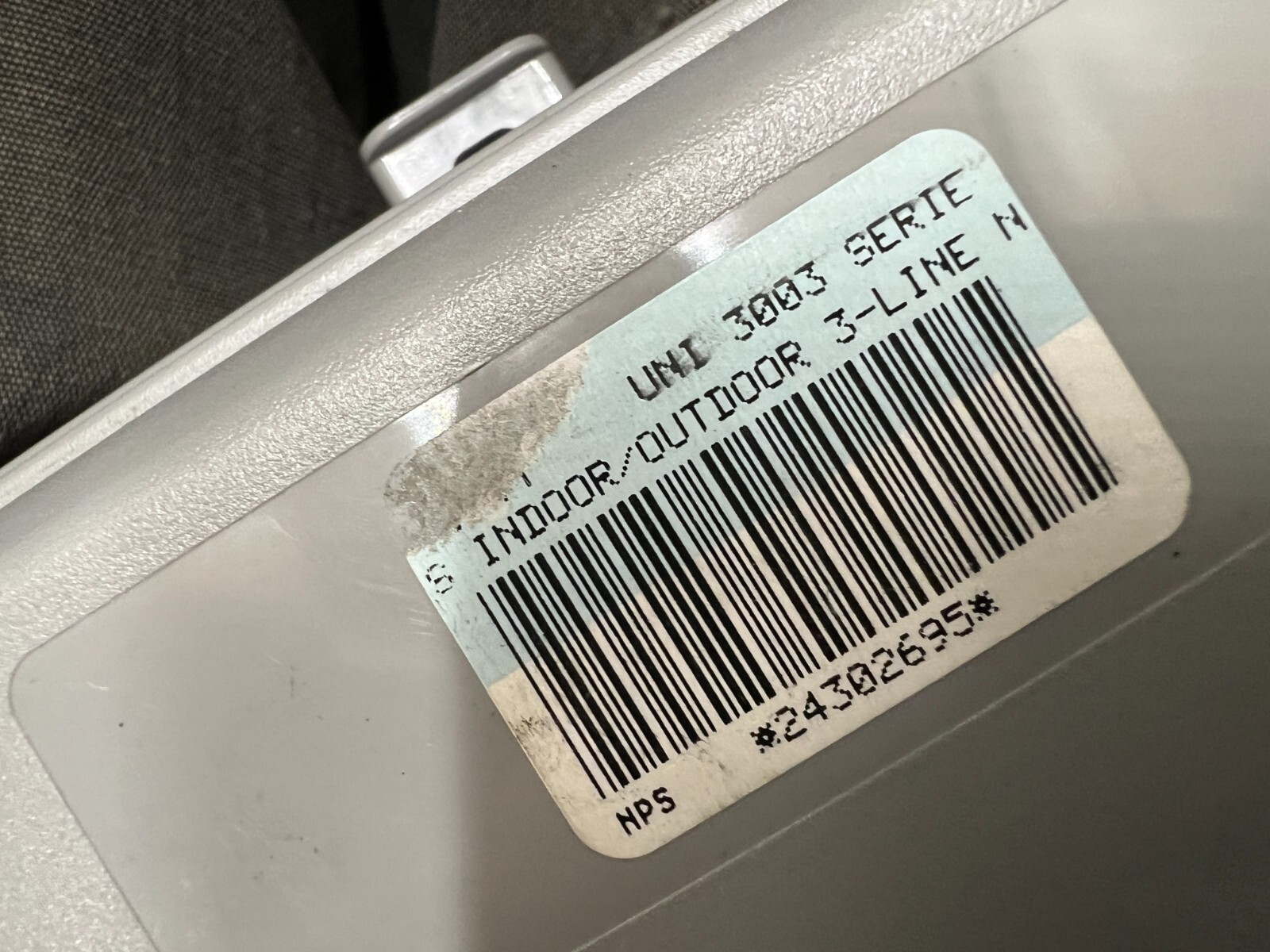 Corning UNI Series 3-Line NID Indoor Outdoor Gray 3003