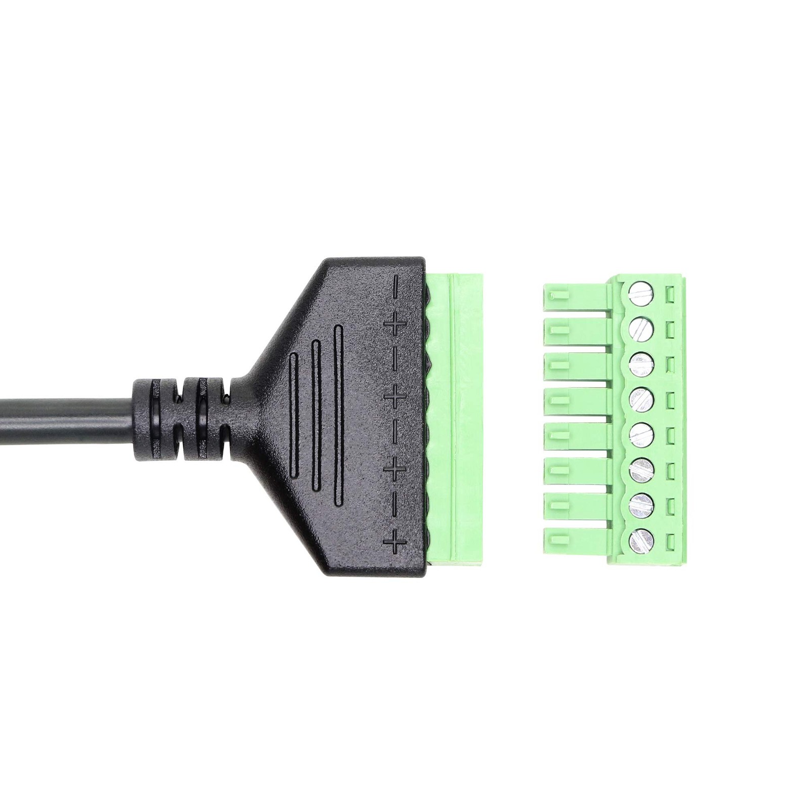 SinLoon Ethernet RJ45 Male Plug to 8 Pin Screw Terminal Block Connector for C…