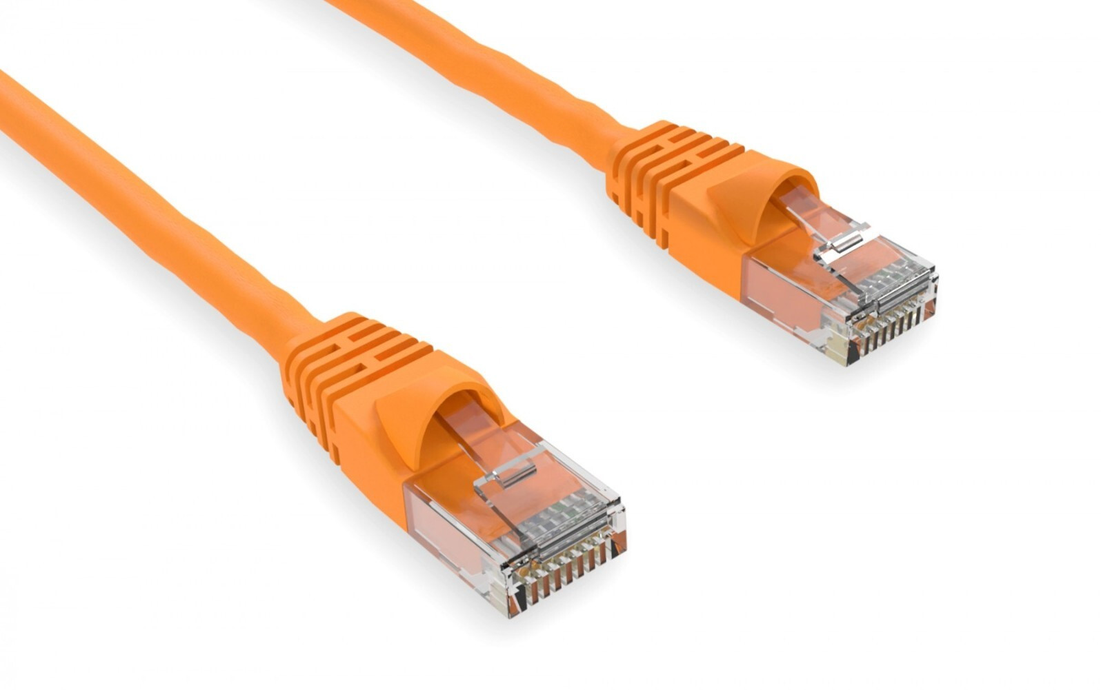 Cat6 550MHz patch cable with boot 6in 1ft 2ft 3ft 5ft 6ft 7ft 10ft Lot of 1,5,10