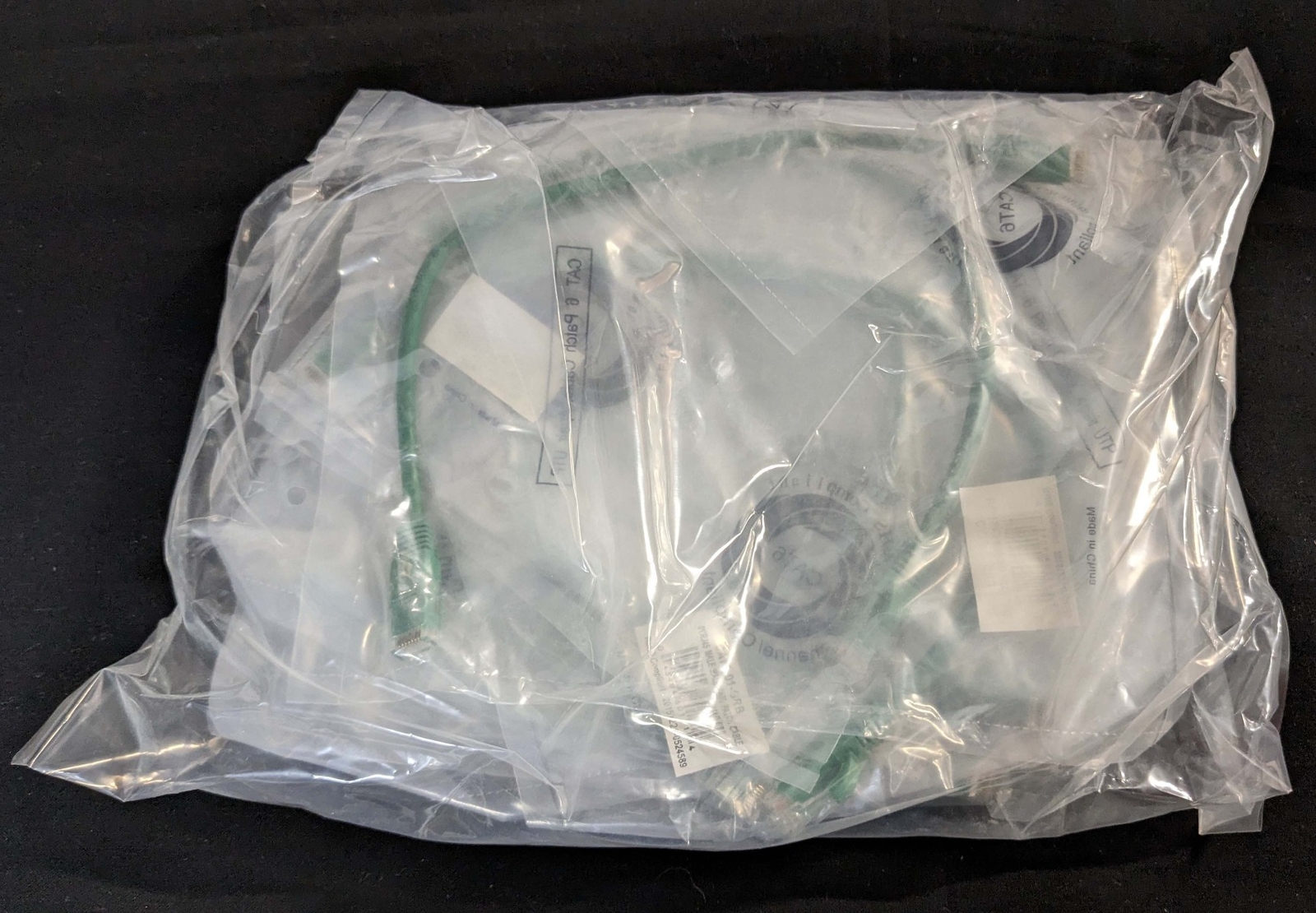CAT6 1ft RJ45 Male-Make Patch Cable Green 10 Pack