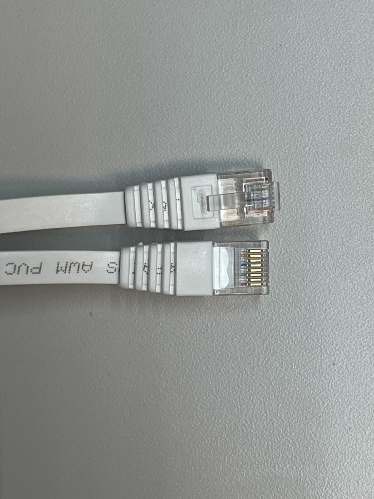 Data Cable 10ft Cat 6 UTP 30 AWG 4PAIRS AWM PVC 75 °C EIA/TIA 568B