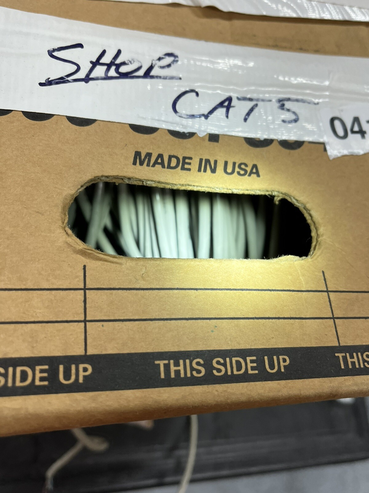 100′ FT Superior Essex 51-240-31 CMX OUTDOOR Category 5e Riser Cable GRAY CAT5E