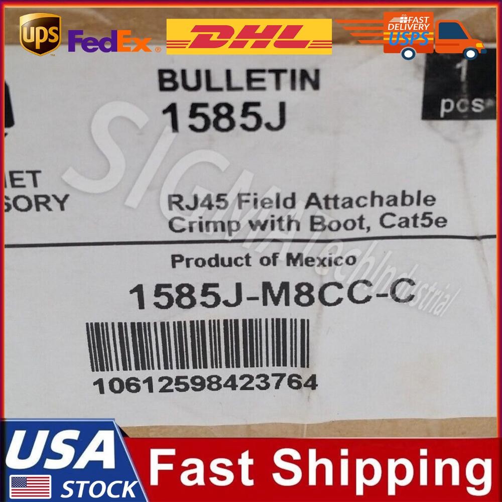 NEW Allen-Bradley 1585J-M8CC-C Ethernet Accessory 1585JM8CCC US Free Tax