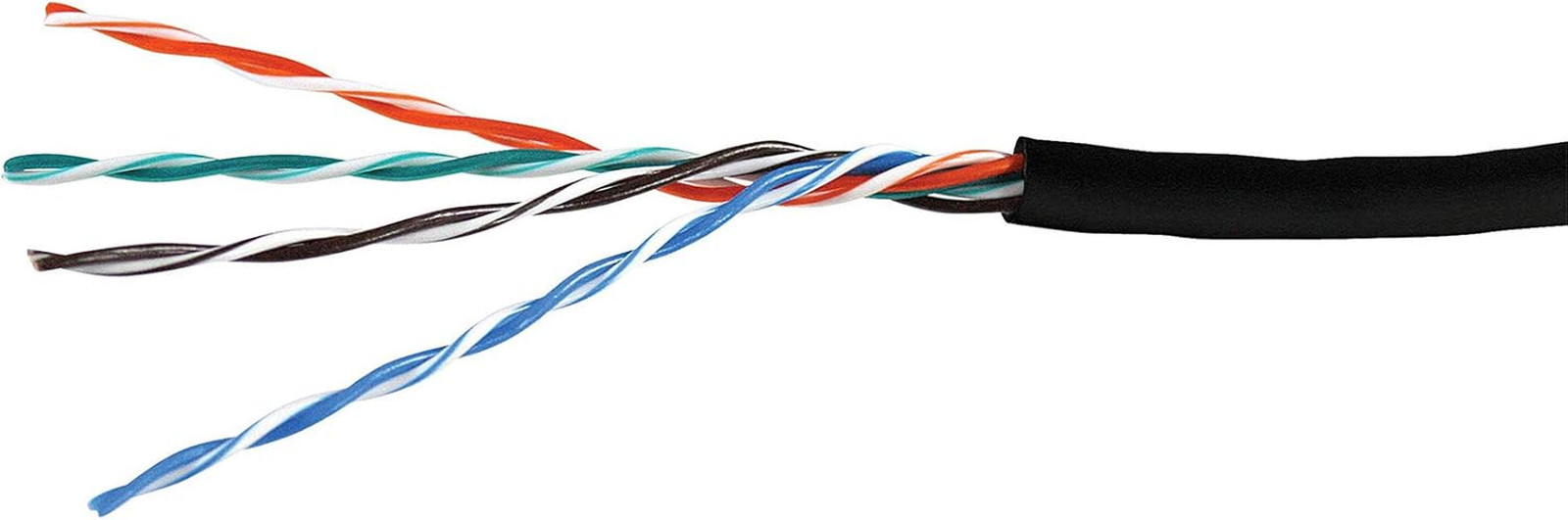 Cat5E 1000 Ft. 24AWG Pull Box Direct Burial/Underground Double Jacket Waterproof