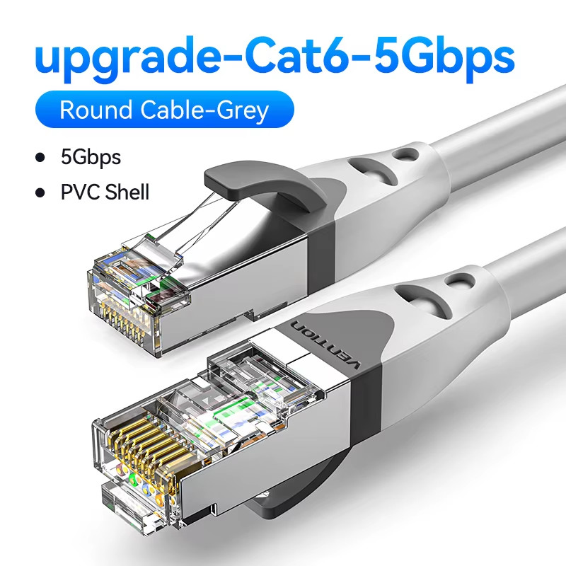 Cat6A Ethernet Cable 10Gbps Network Patch Cable Lan RJ45 For Laptop PC PS4 Inter