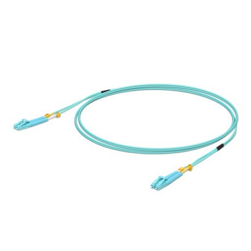 Ubiquiti MultiMode 10 Gbps OM3 Duplex LC Cable 1m Length Single Unit 10 Gbps