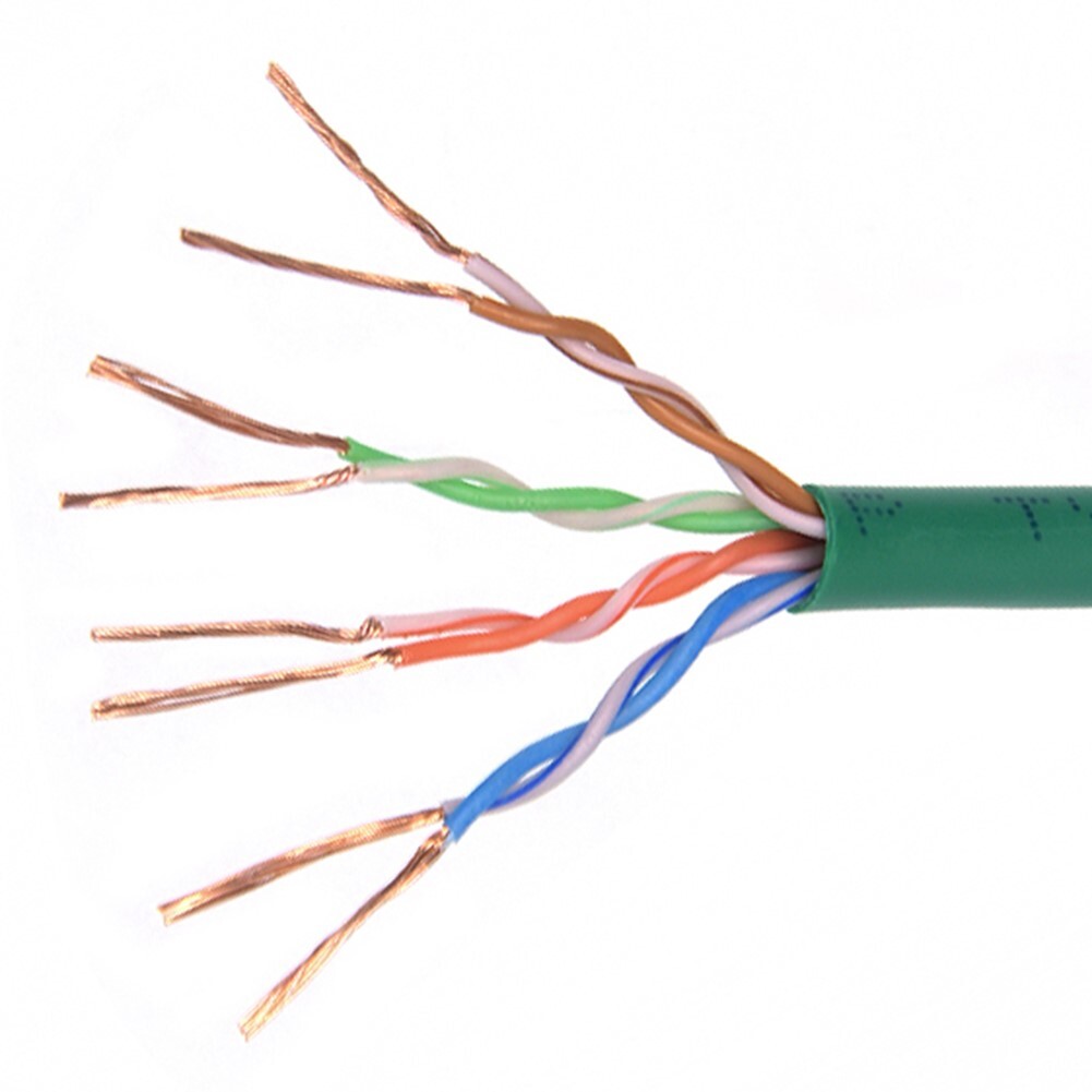 20FT Cat6 RJ45 Ethernet LAN Network UTP Patch Cable Non-Boot Copper 24AWG Yellow