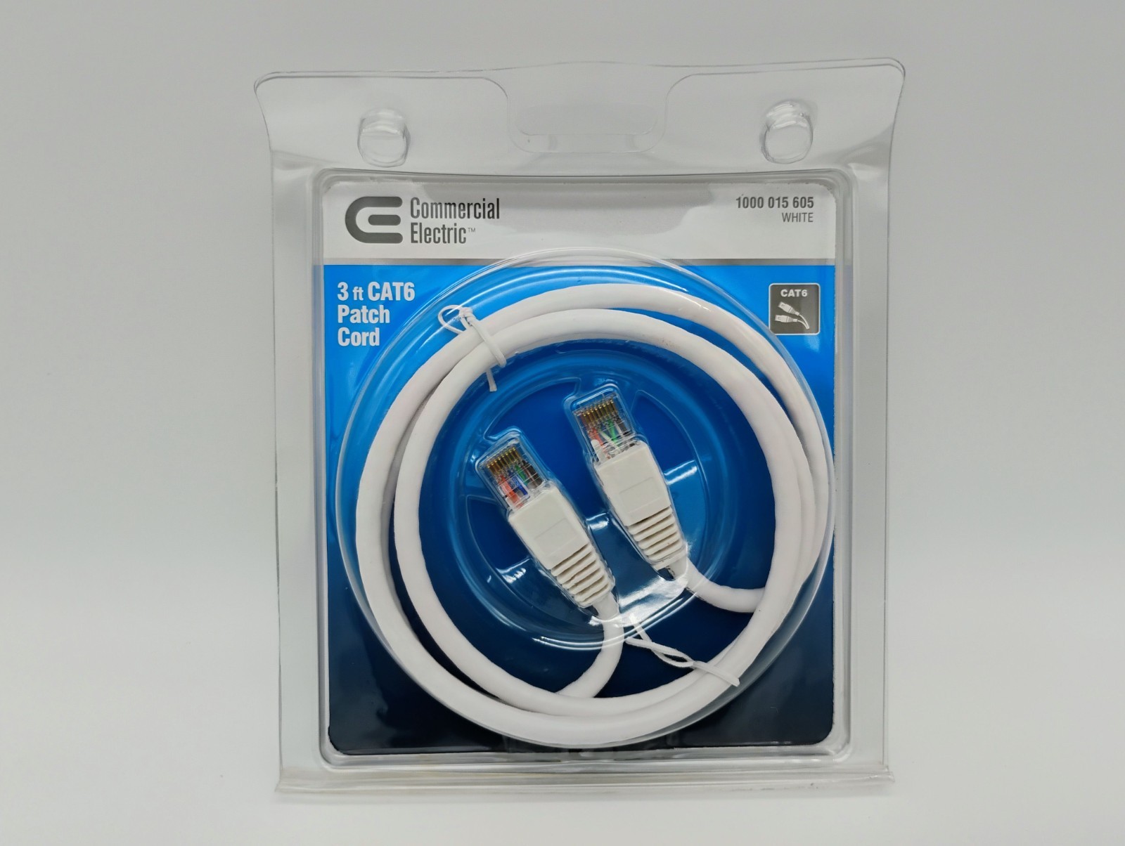 CAT6 Ethernet Cable RJ45 7ft Black / 3ft White LAN Networking Cable New Lot