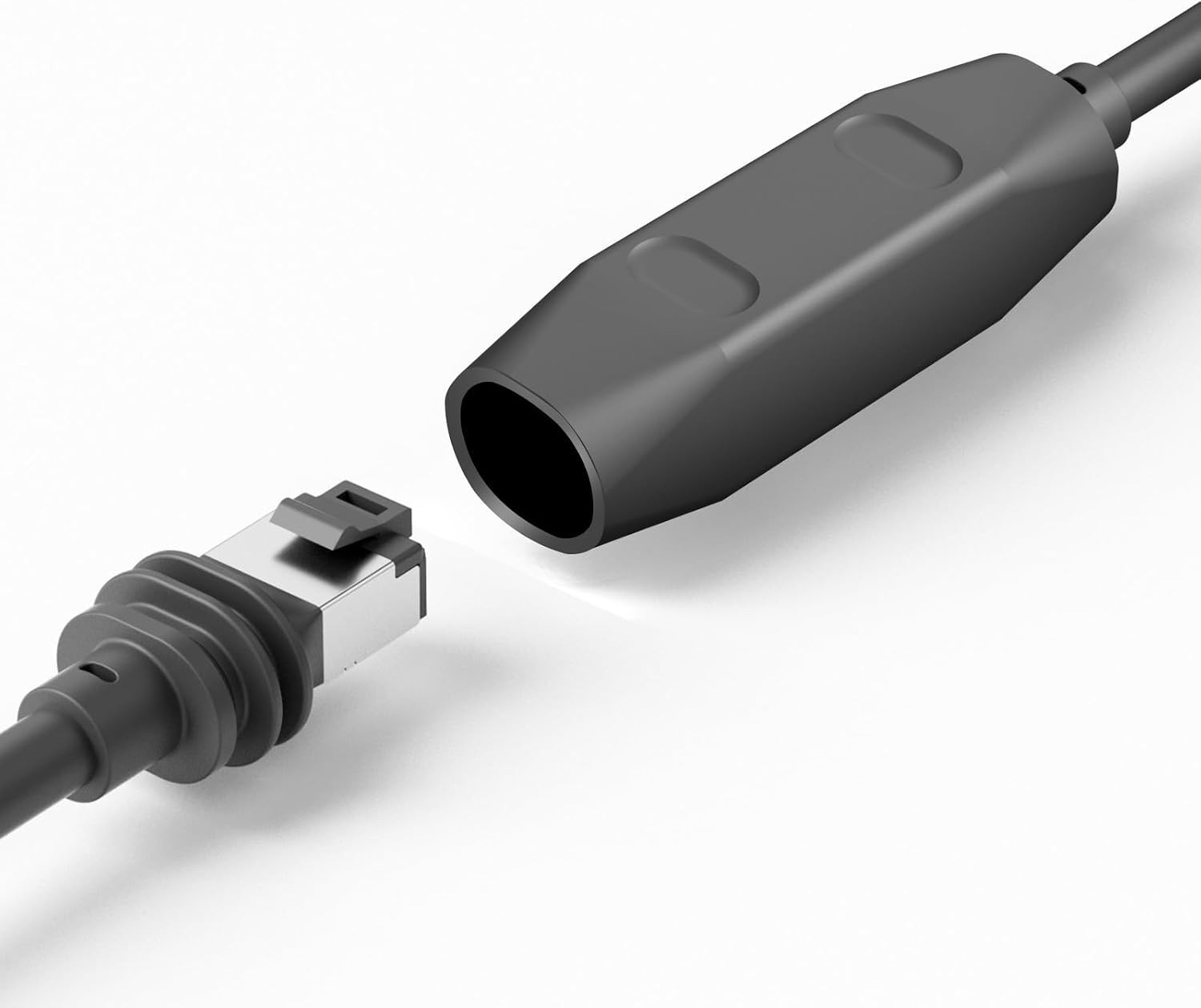 Waterproof Starlink Cable Coupler – Plug & Play 10Gbps RJ45 Adapter