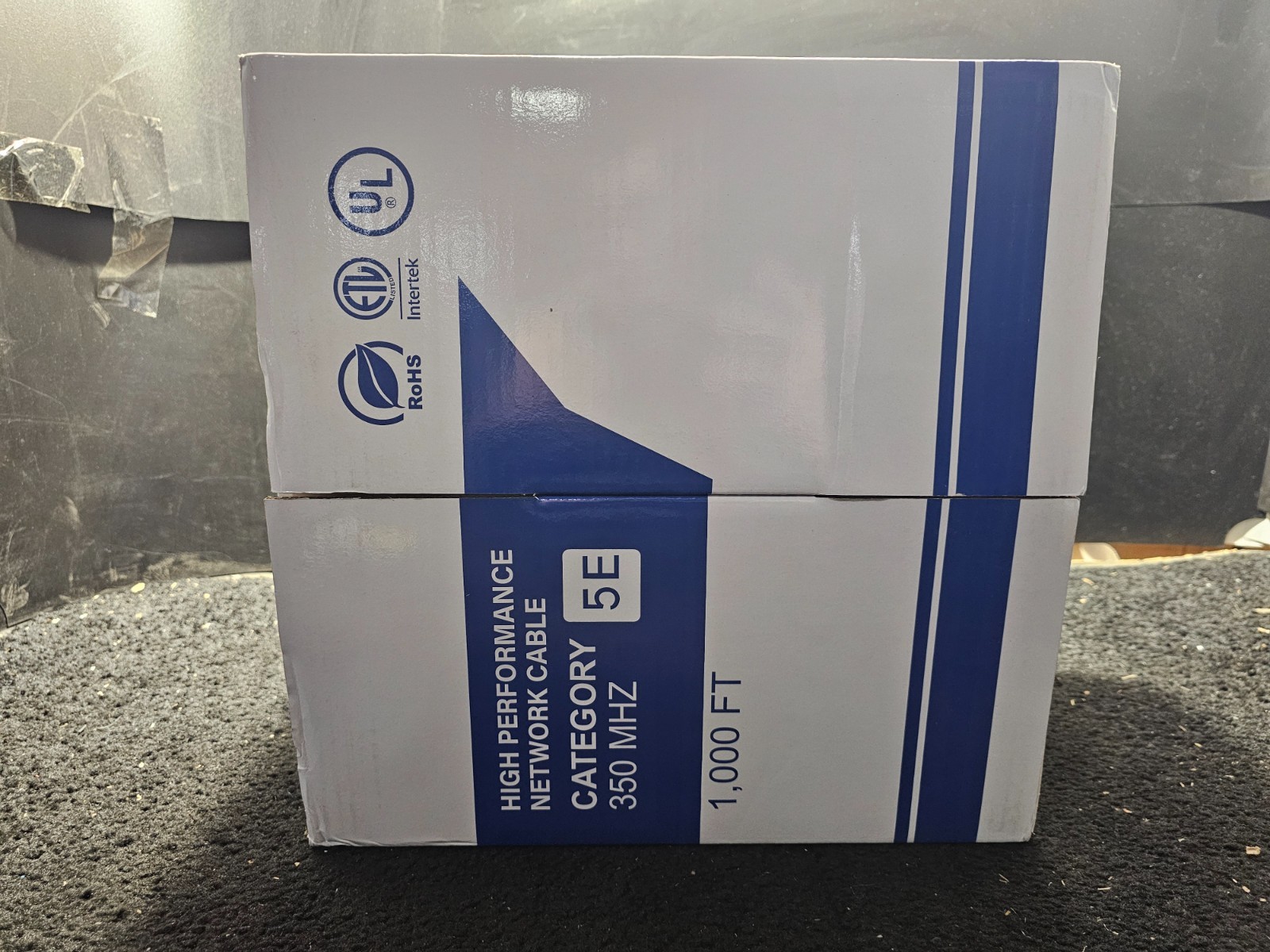 Communication Cable C5CU1000CMR 1000′ UTP Cat5e Copper 350Mhz ETL Riser Rated