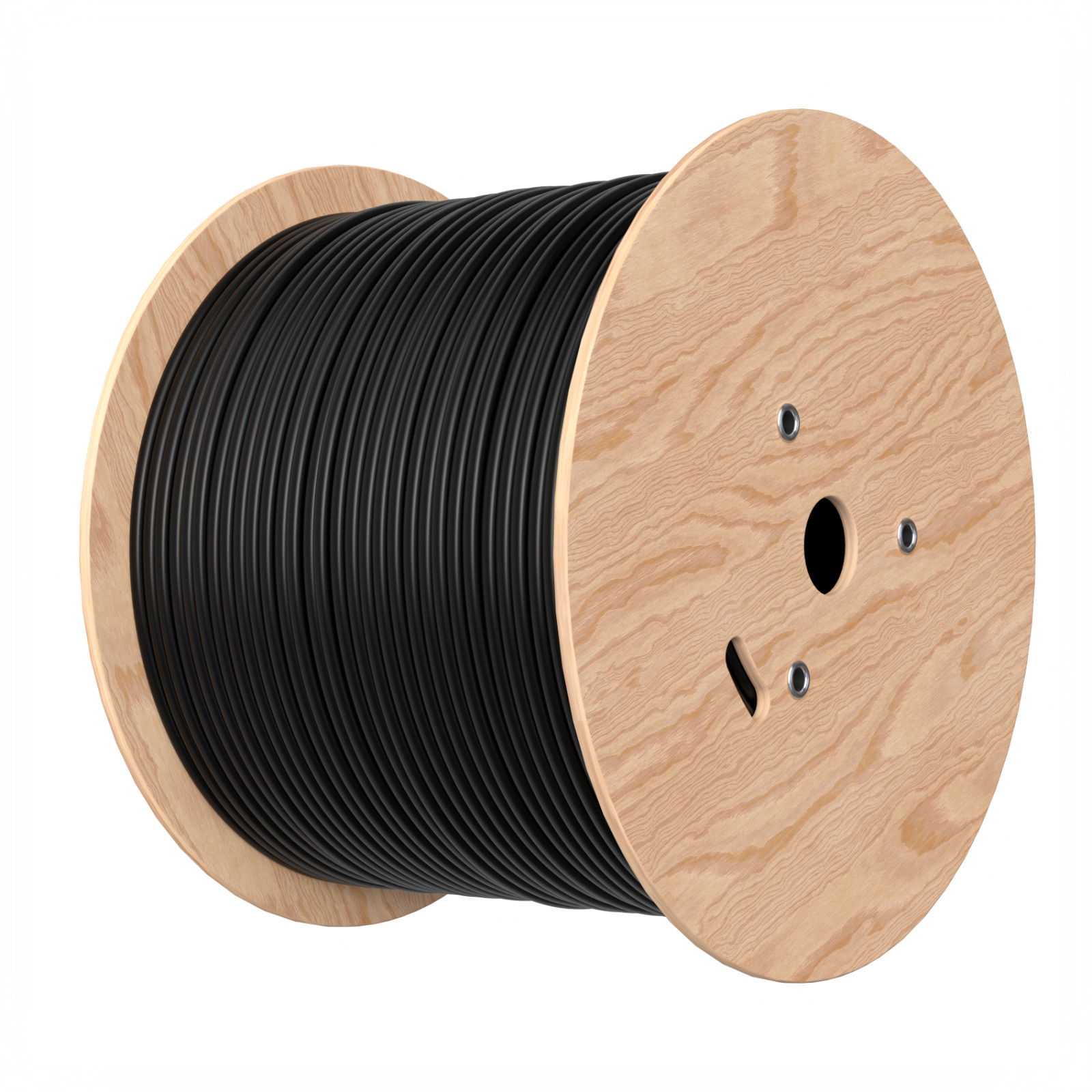 1000ft Shielded Cat6 Network Cable Outdoor Direct Burial 23AWG Bulk Ethernet FTP