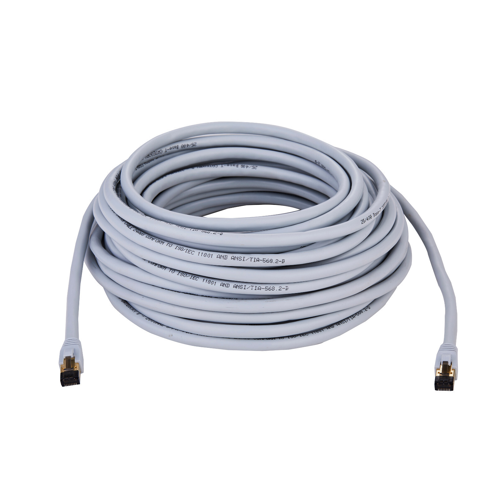 CAT8 Ethernet Cable Super Speed 40Gbps 2GHz LAN Wire Gray 0.5FT- 75FT Multi LOT