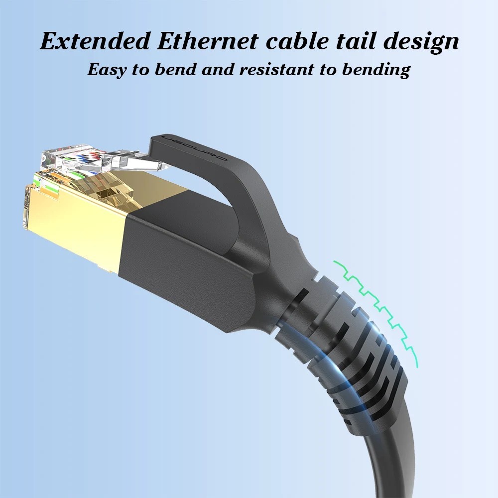 Cat 8 Ethernet RJ45 Cable Super Speed 40Gbps Patch LAN Network Gold Plated Lot