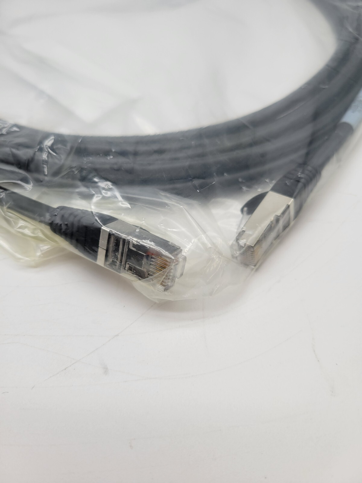 2 Pc Netapp 112-00196 Ethernet Cable RJ45 CAT6 5m NOS Black 2 Pieces Lot