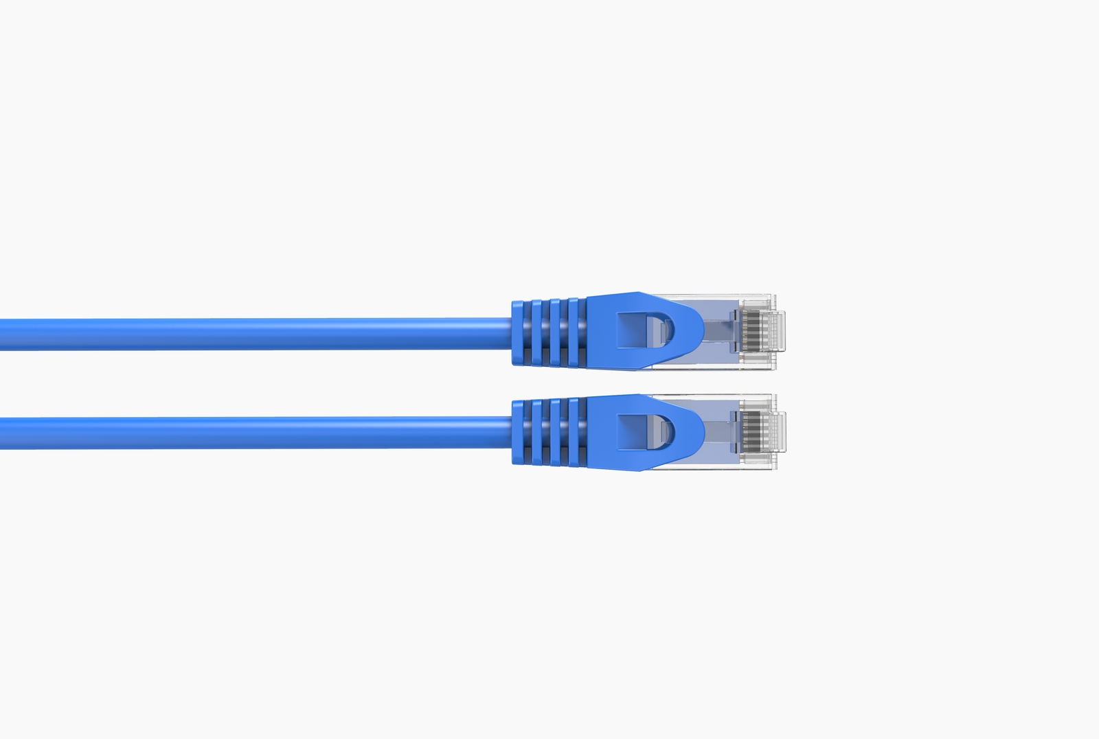 CAT6 Slim Ethernet Patch Cable Blue 7FT 50 PACK