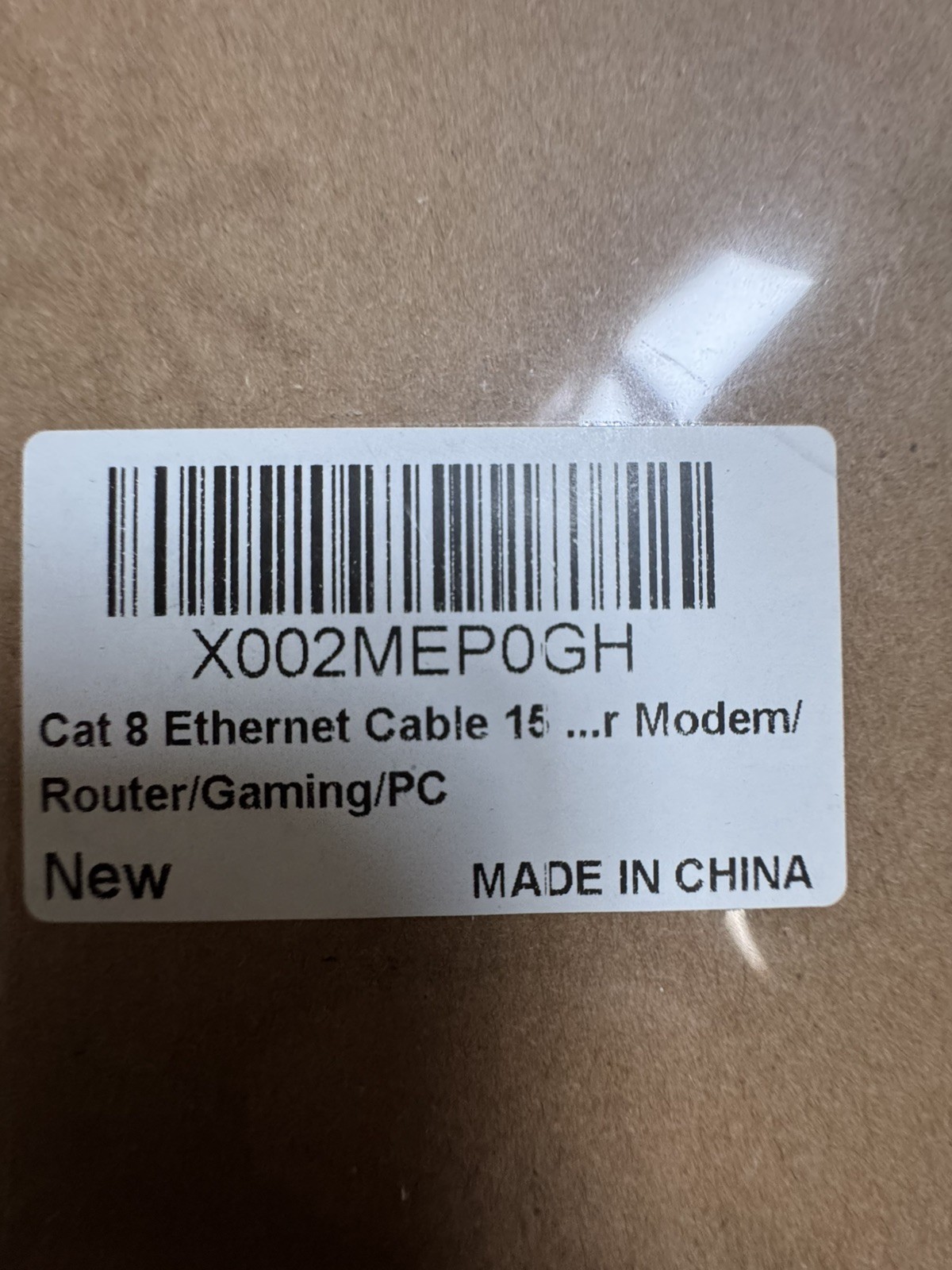 JADAOL~Cat 8 Ethernet Cable 15 Ft Modem/Router/Gaming/PC NEW In Sealed Packing