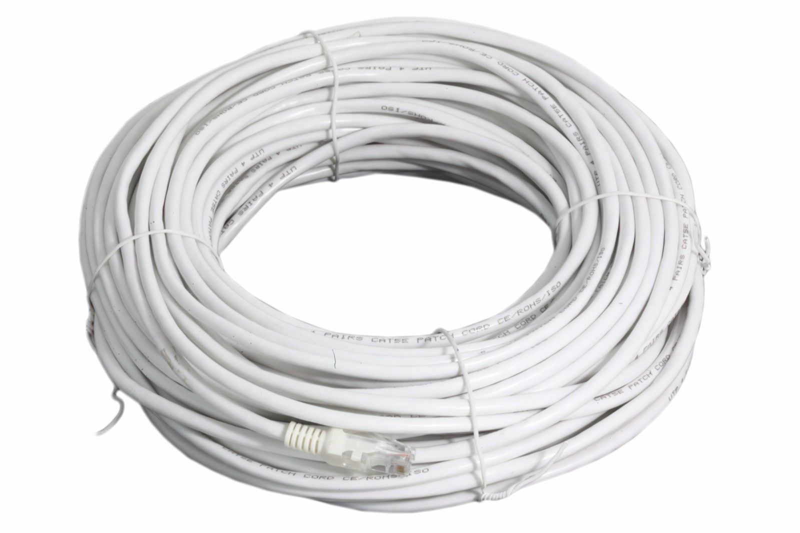 200FT 200 FT RJ45 CAT6 CAT 6 HIGH SPEED ETHERNET LAN NETWORK WHITE PATCH CABLE