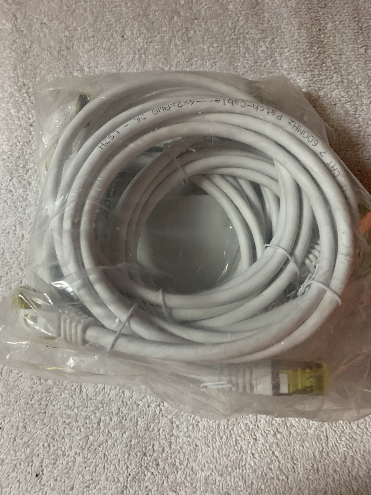 5 Pack 1attack CAT7 Raw Cable Ethernet RJ45 Patch Cables 1.5M