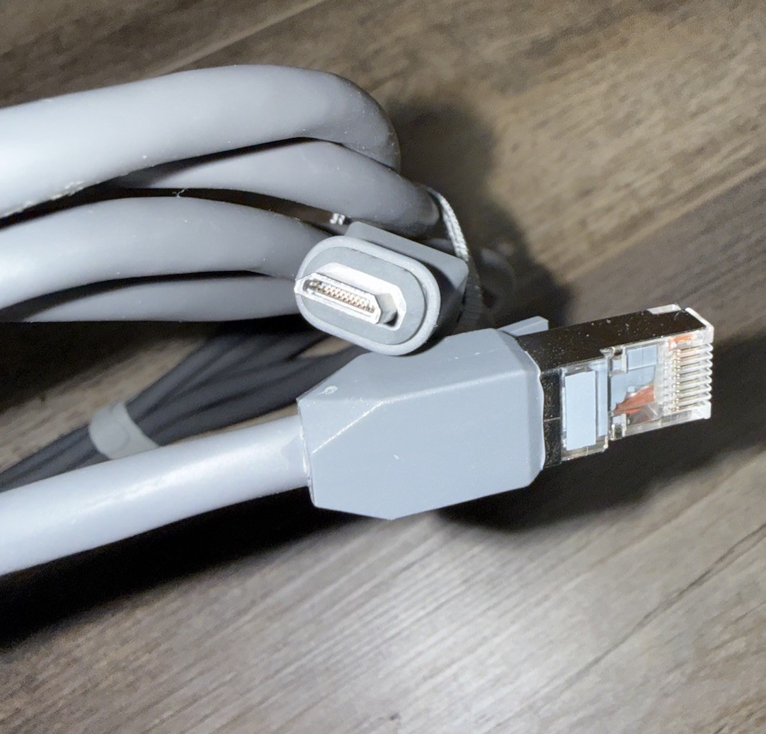 45 Meter Starlink replacement cable + additional starling cable to Ethernet