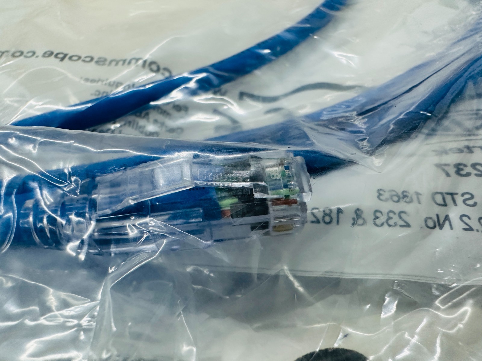 Lot of 20 🔥 ✅ CAT6 Ethernet Patch Cord 10 FT, RJ-45 LAN Network Cable Blue