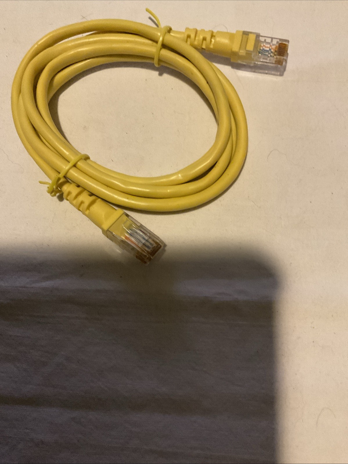 Ethernet cable Yellow. See Description