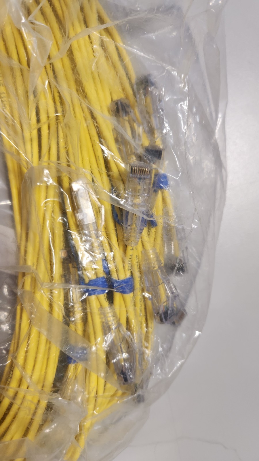 10 Pack of Leviton Berk-Tek TekPatch Mini-6 28AWG Patch Cable