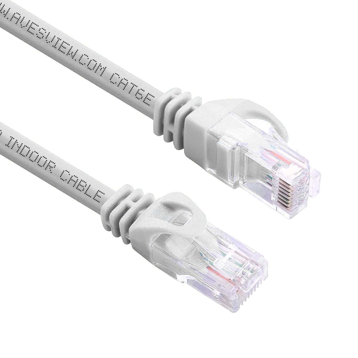 CAT6 Ethernet Cable Lot RJ45 LAN Network 25FT 50FT 75FT 100FT Blue Black White