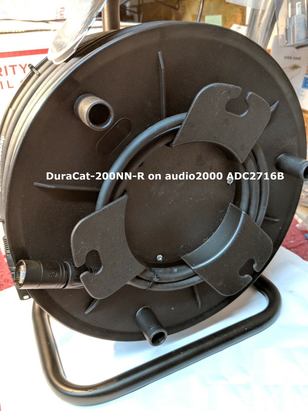 ProCo 150ft Duracat-150NN-R CAT6 UTP (CAT5) with Neutrik Ethercon cable On Reel