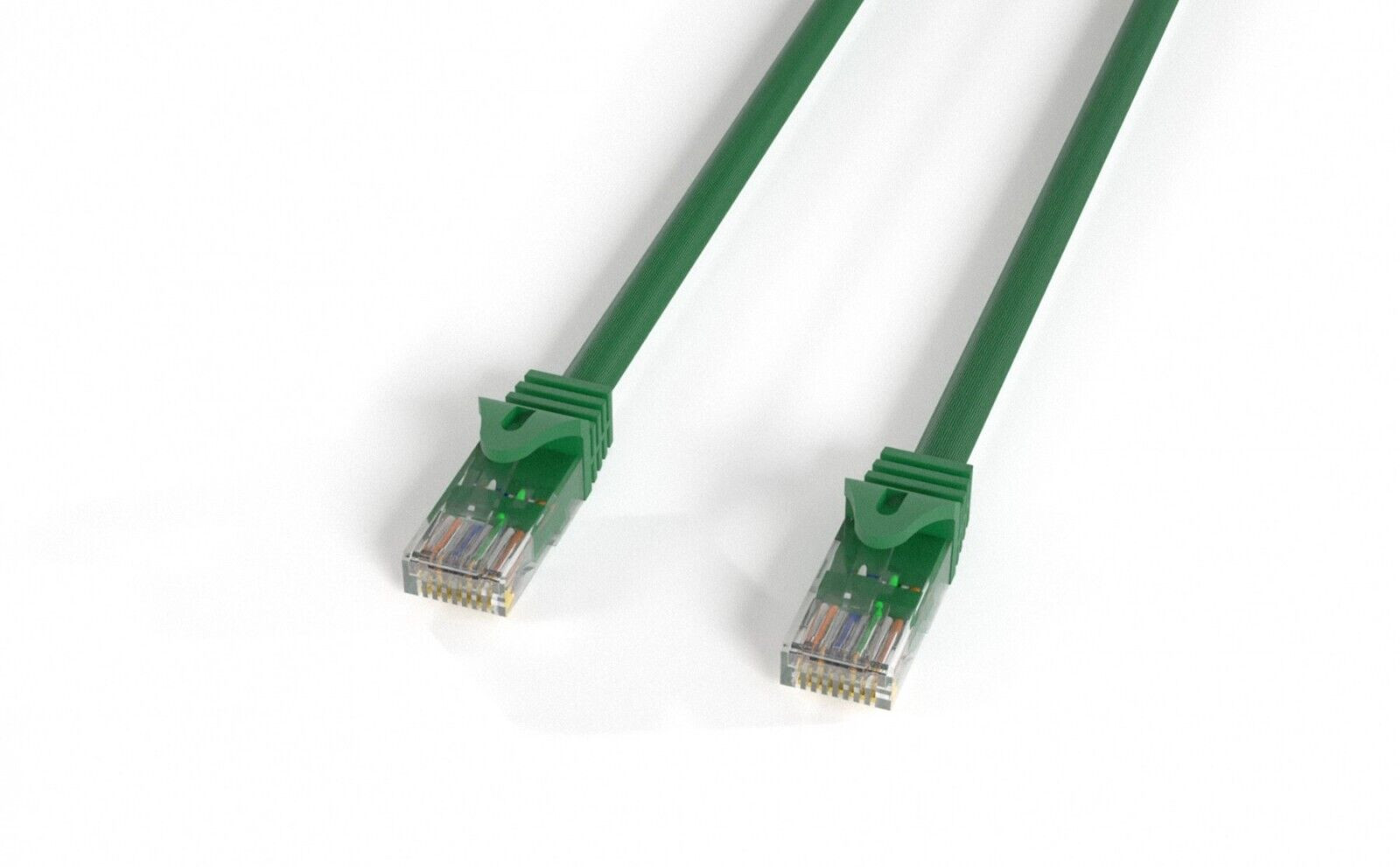 Cat6A 10G UTP patch cable molded 1ft 2ft 3ft 5ft 7ft 10ft 15ft Lot of 1,5,10