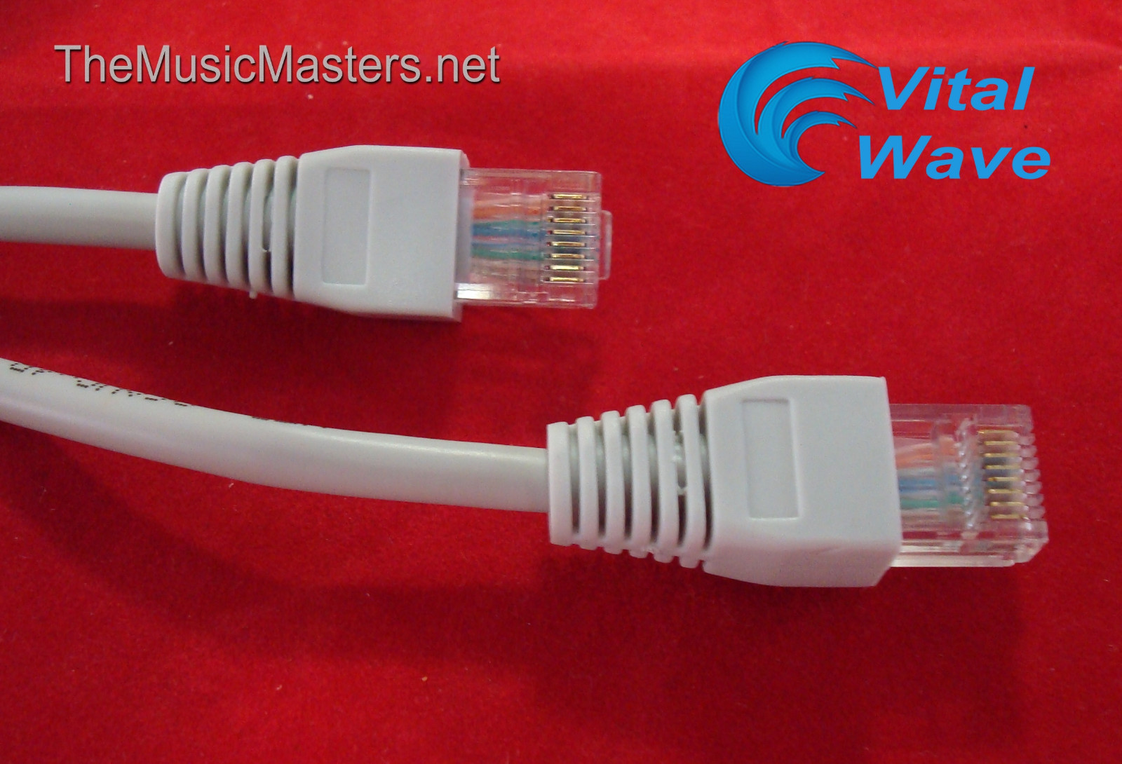 100′ ft CAT5 Ethernet LAN Network Cable Cord PC Internet Router Wire Gray VWLTW