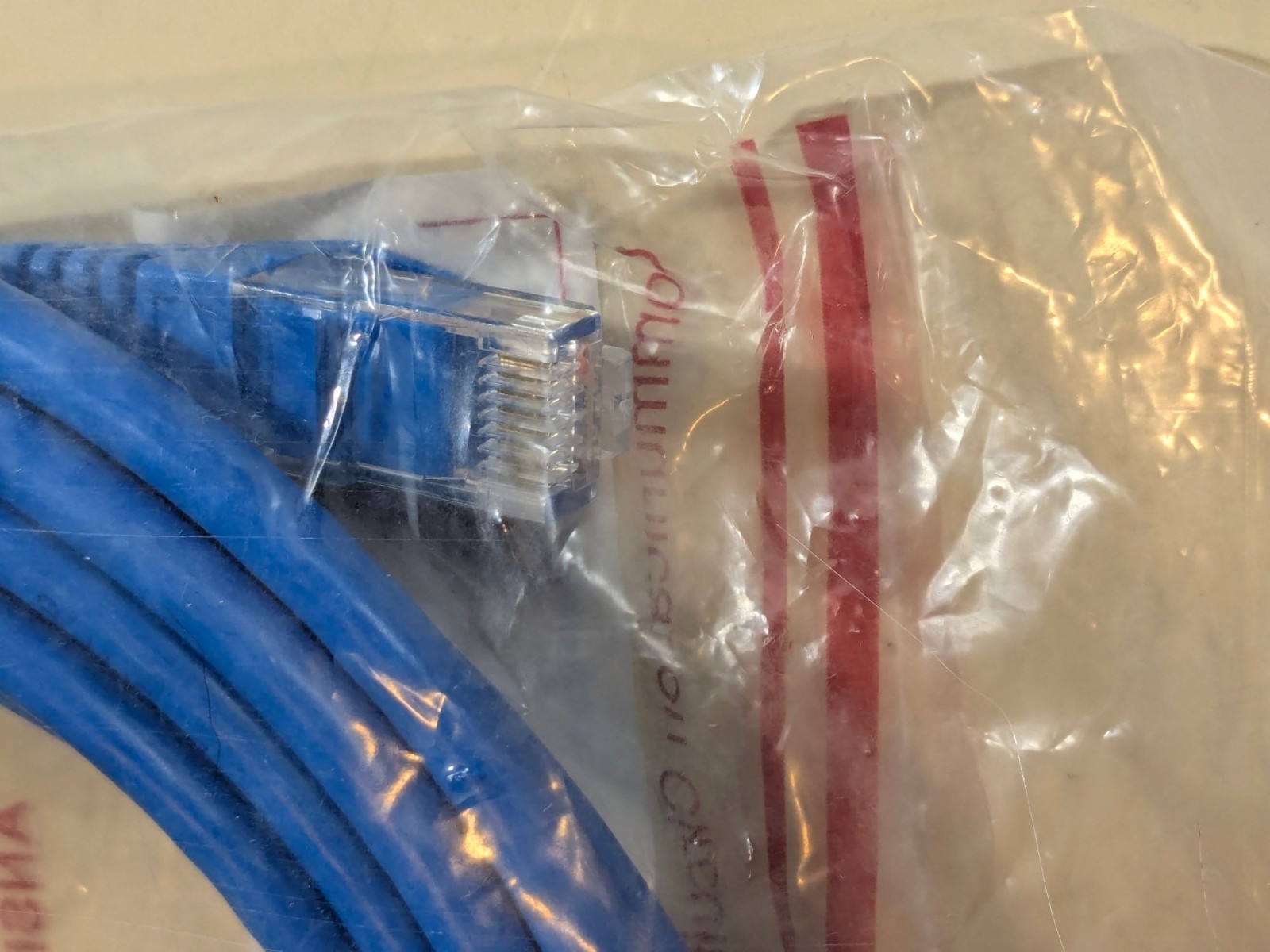 Commercial Grade CAT6 Ethernet Patch Cord 15 Ft Blue – Snagless RJ45
