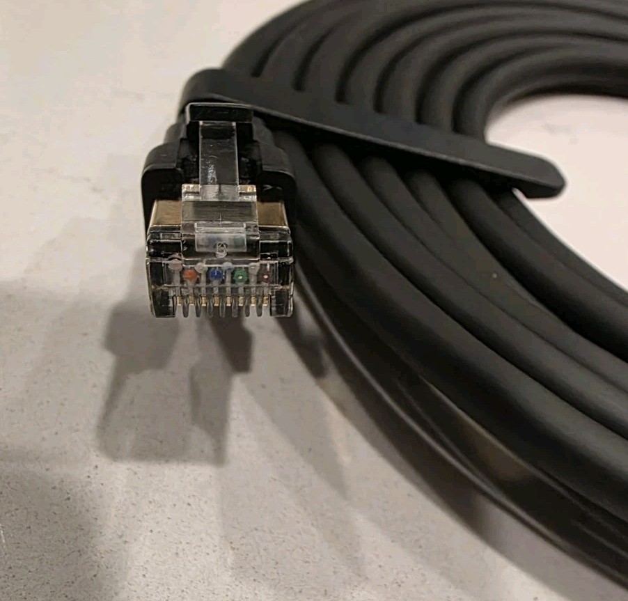 10ft Cat 8 Ethernet Cable RJ45 Super Speed 40Gbps Patch LAN Network Gold Plated