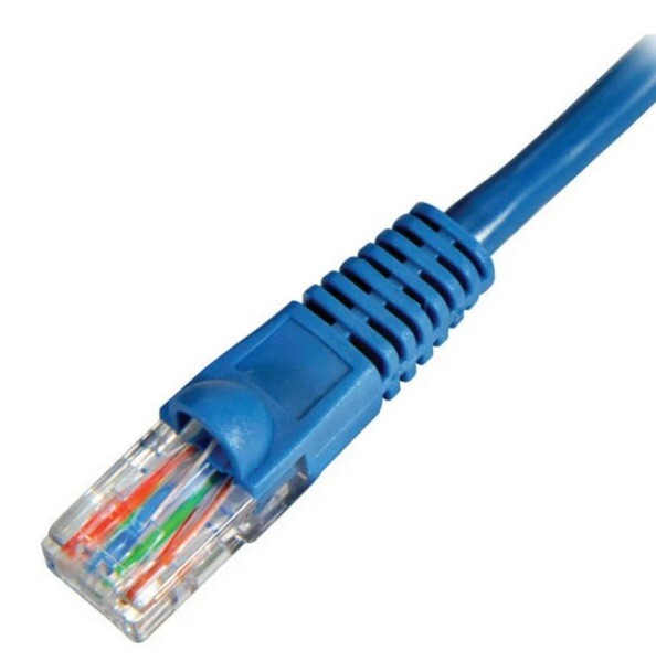 Lot of 10 CAT 6 Patch Cable 1 Foot 0E-C6BL1