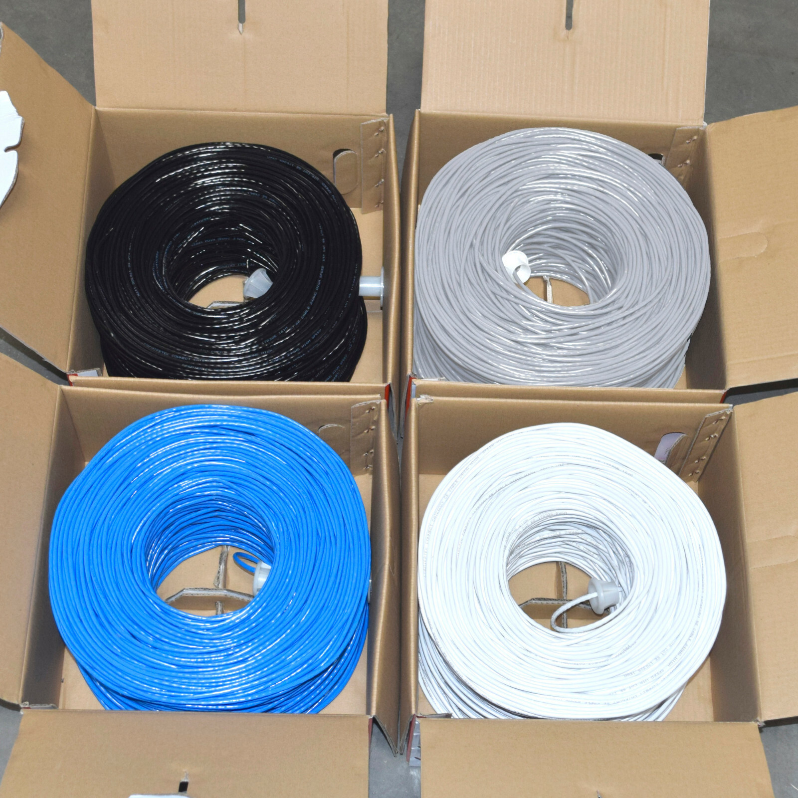 CAT5E Cable 1000FT UTP Network Ethernet CAT5 Bulk Wire RJ45 Lan NEW On Sale