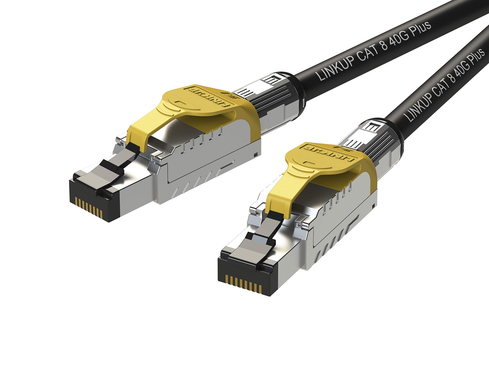 ghmt & Dsx8000 Certified Cat8 Ethernet Patch Cable S/ftp 22awg Double Shielded