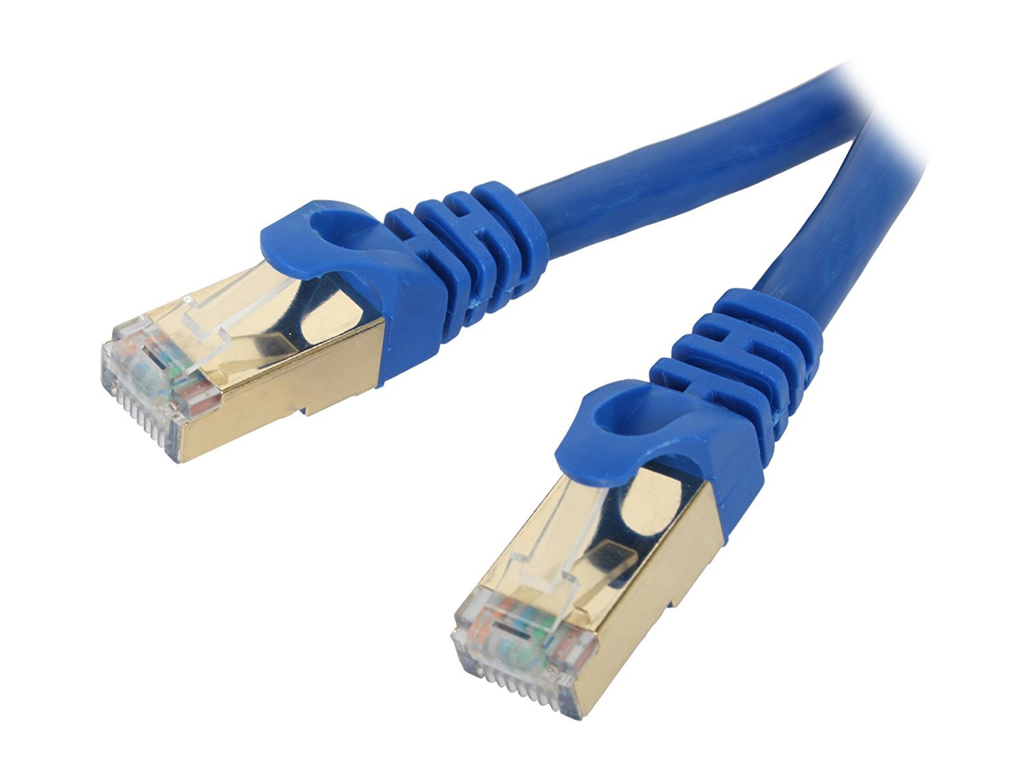 CAT7 Gold Plated Shielded Ethernet RJ45 Patch Cable Cord Network U/FTP LAN Lot