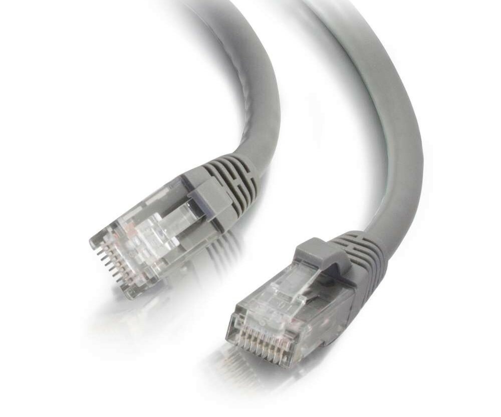 Lot (10 cables) Cat6 Network Grey Molded RJ45 UTP – 10 ft. Ethernet Cable