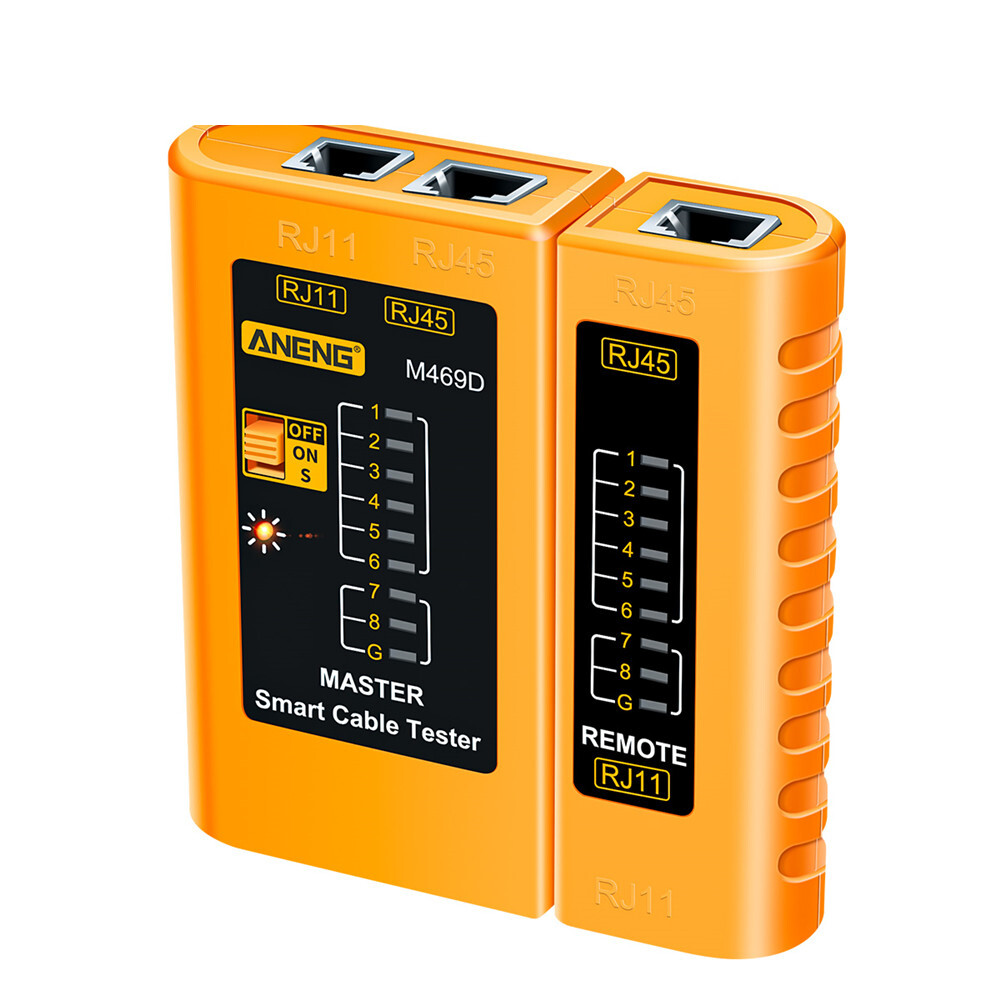 Networks Cable Tester Ethernet RJ45 RJ11 LAN Wire Telephone Cable Testing Tool