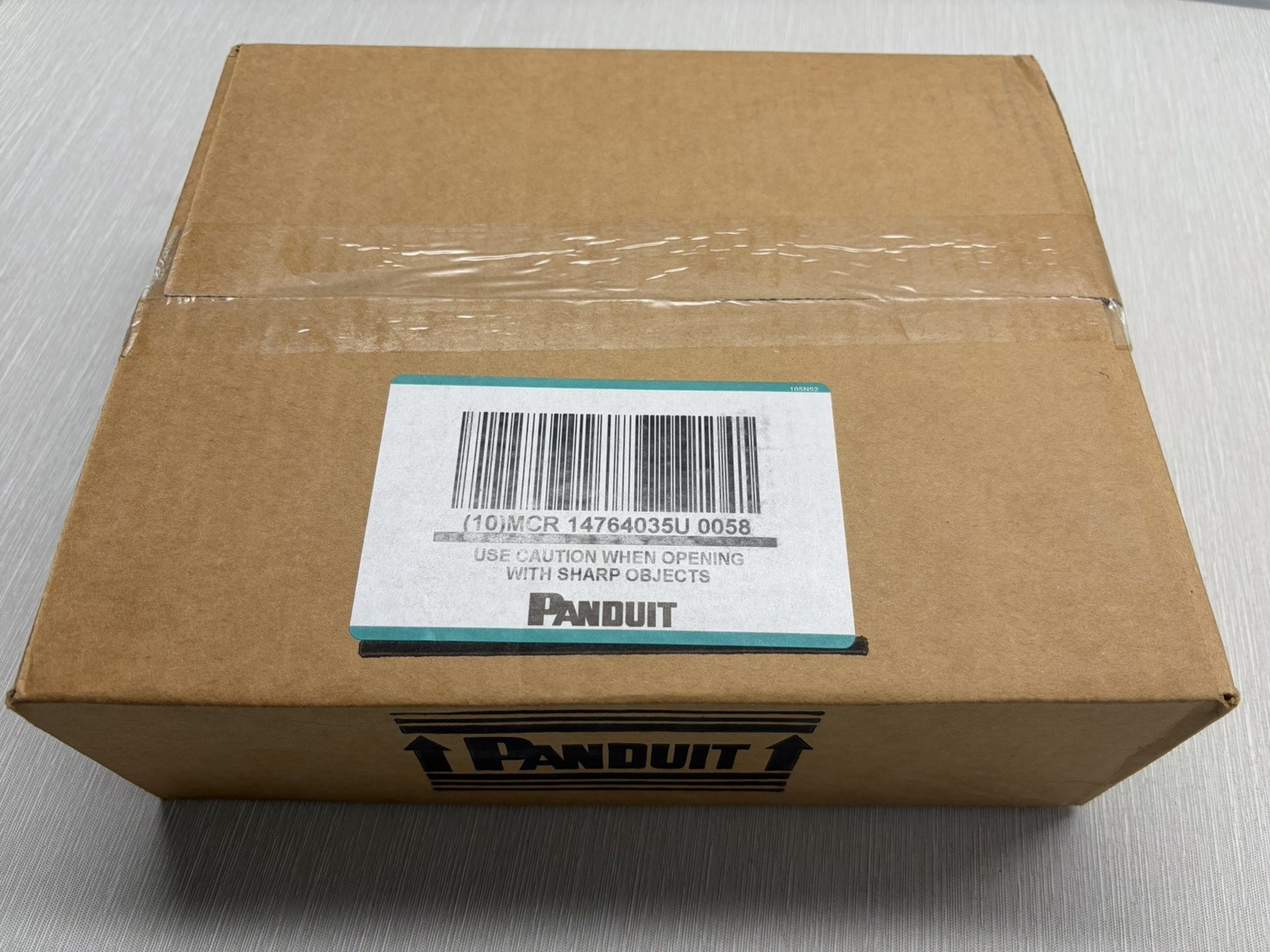 10 ft Panduit UTP28X10BU 28 AWG Copper Cat 6A UTP Patch Cord Blue – 10 pack NEW