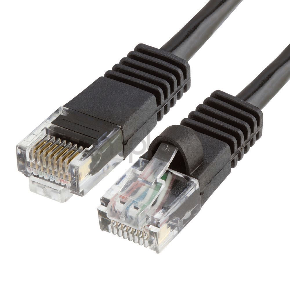 75 FT RJ45 Cat5 Ethernet LAN Network Cable for PC PS Xbox Internet Router Black
