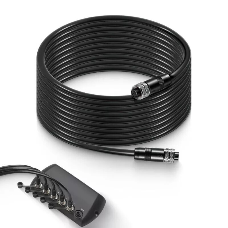 720073-3 AS EC 20E 8 pin Ethernet Cable 20 Feet for Humminbird APEX, SOLIX, Onix