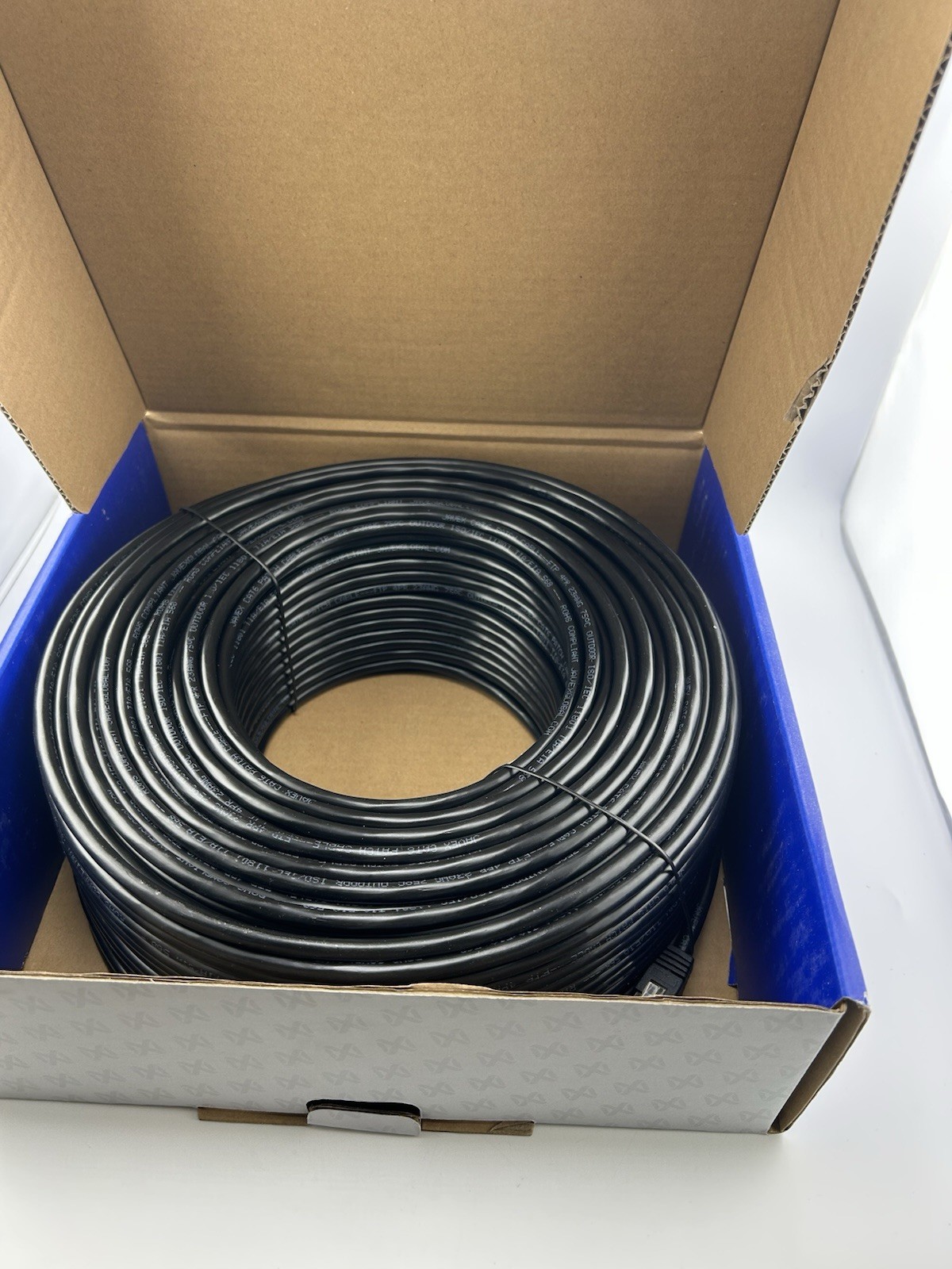 Javex CAT6 Outdoor FTP Sheilded 23 AWG CCA 100 Meters Ethernet Cable New