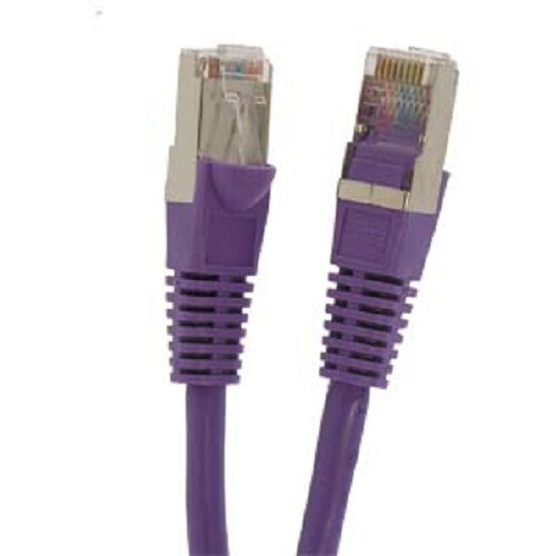 Cat6 Shielded SSTP Ethernet Booted Patch Cable 0.5 1ft 2ft 3ft 5ft 7ft 10ft lot