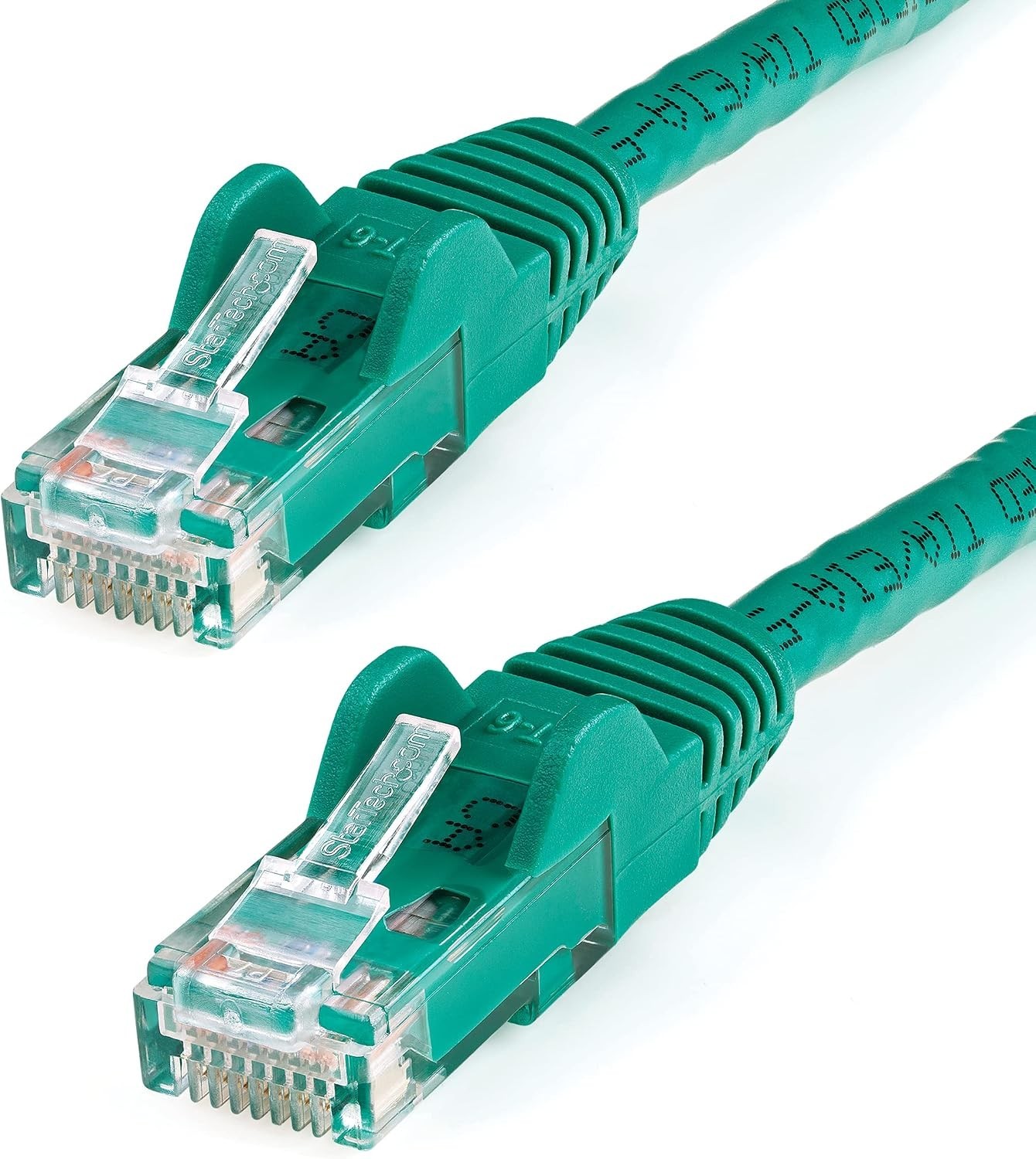 Durable Green 6ft Ethernet Cable – CAT 6 Snagless Design with Strain Relief
