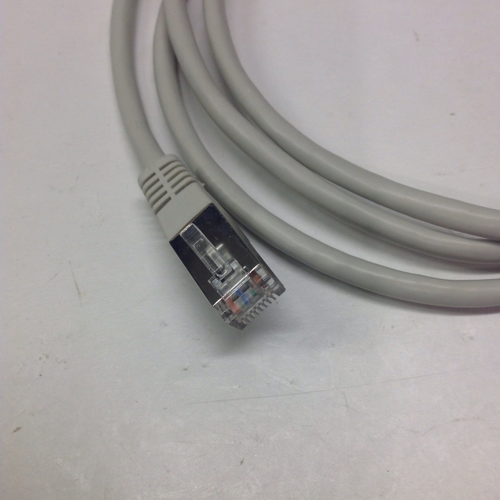 New 5ft Cat5E Sheilded Cable NEW GRAY Network Computer LOT of 30